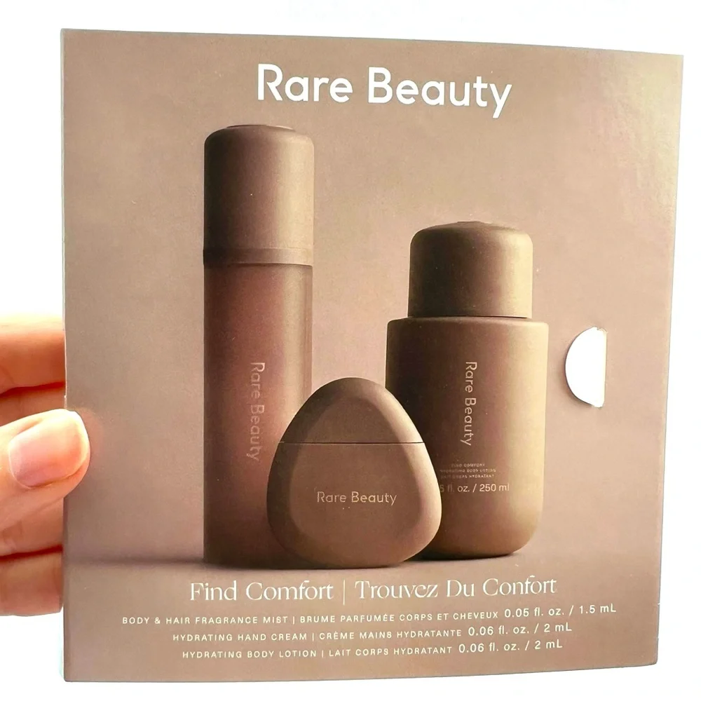 5 for 25⚡️Rare Beauty Mist, Hand Cream, Body Lotion Set 5.5ml